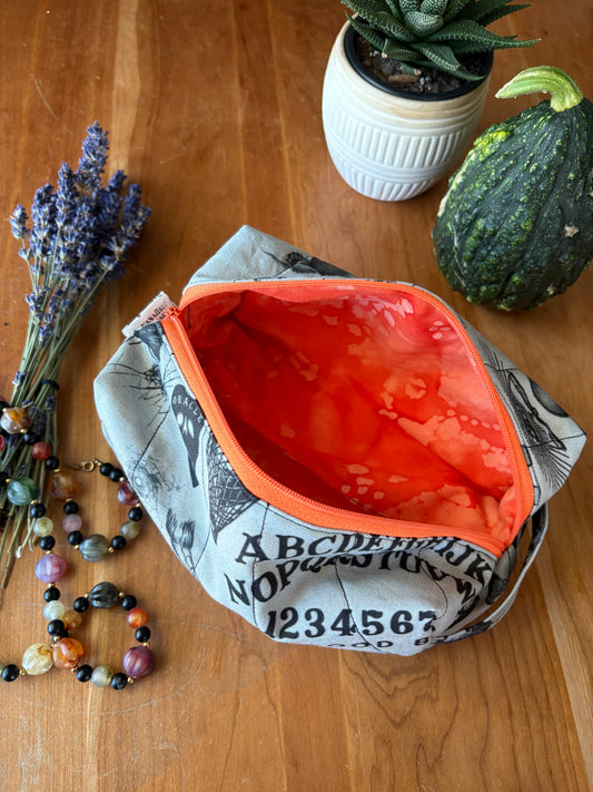 Large Boxy Zipper Pouch